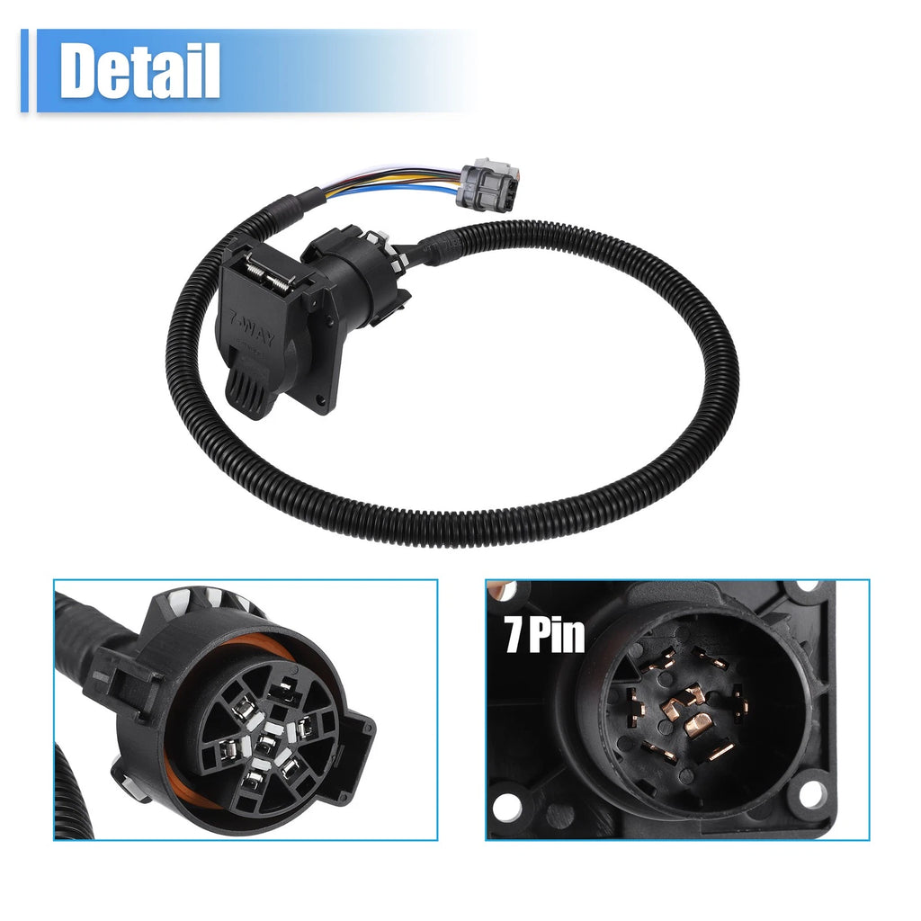 Set of 1 7-Way Tow Harness for Nissan Frontier (2005–2022), Xterra (2005–2015)