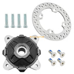 Front Wheel Hub & Disc Rotor w/Bolt Kit for Polaris Ranger 800 (2009–2014)