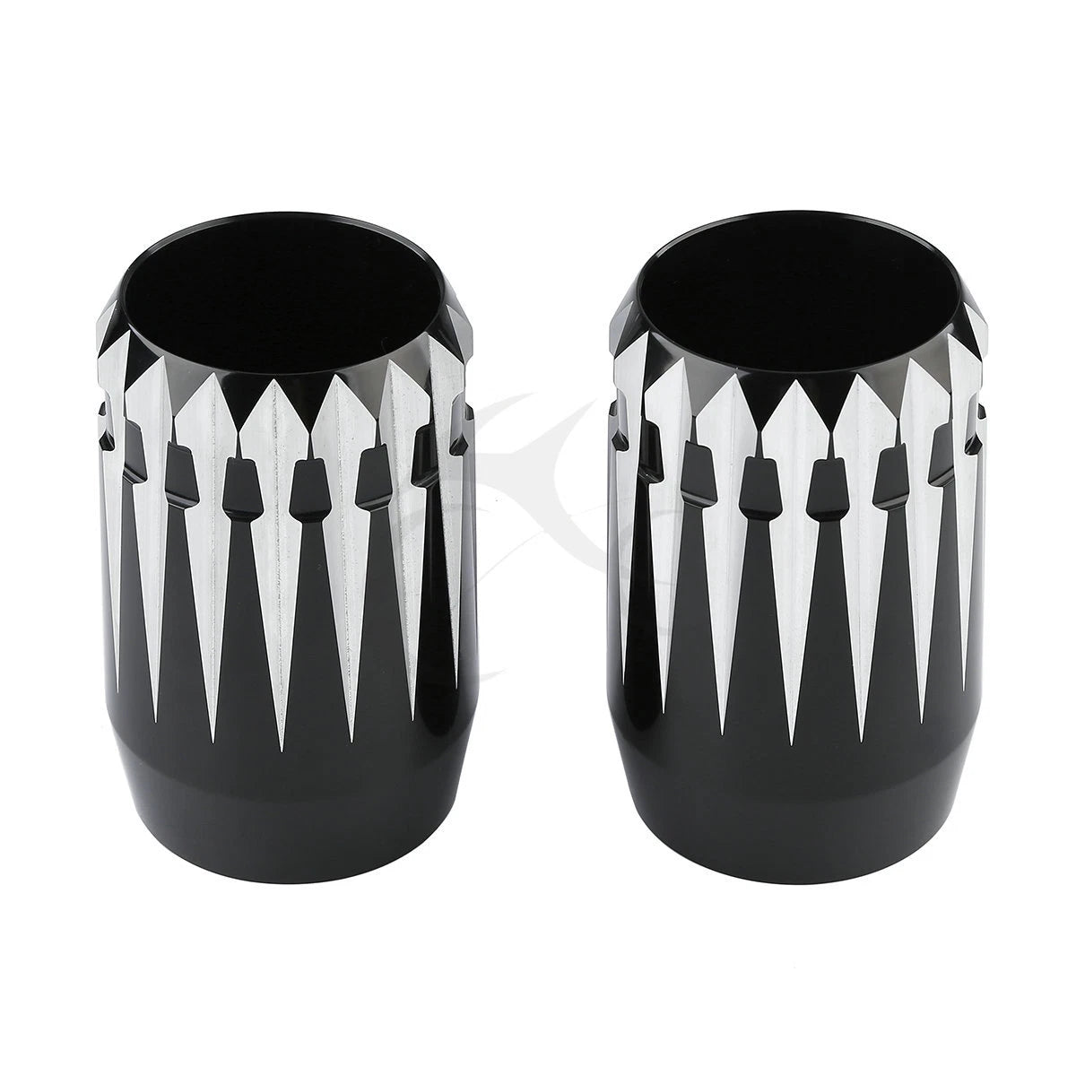 Aluminum Upper Fork Slider Covers for Harley Road King Electra Glide (1984–2013)
