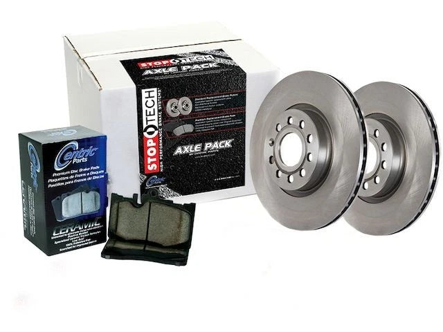 Front Brake Pad and Rotor Kit for Mazda 5 (2006–2010, 2012–2017) DQ264KF