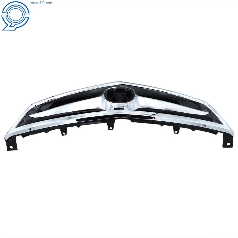 Front Grille for Acura TSX (2006–2008) with Chrome Molding