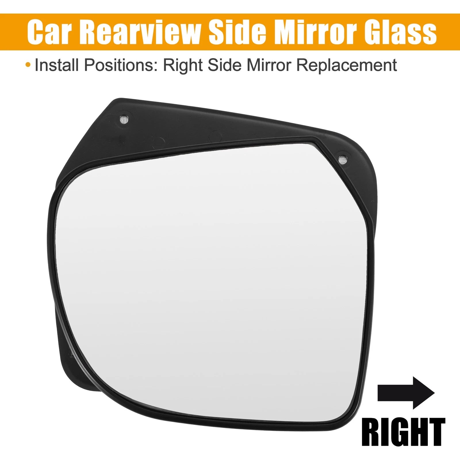 Heated Right Side Rearview Mirror Glass for Nissan Micra (No. 963651HB0B)