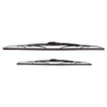 2X Valeo Traditional Titanium Front Windshield Wiper Blades for