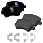 Set of 4 Brake Pads for Volvo S60 V60 S80 XC70 V70 (2008–2010)