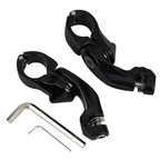 1-1/4" Short Angled Highway Footpeg Pegs for Harley Touring Softail