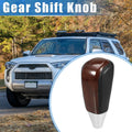 Automatic Gear Shift Knob for Toyota Land Cruiser (2008–2021) Drilled Wood Grain