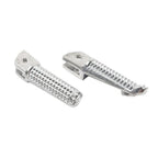 Chrome Front Foot Pegs Adapters for Yamaha FZ-09 FZ-07 (2014-2017)