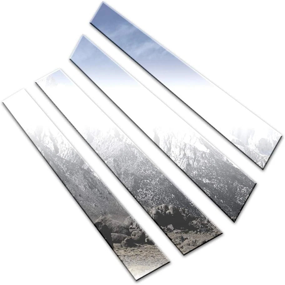 Luxury FX Stainless Steel Pillar Post Trim 4pc for Subaru Legacy (2015–2019)