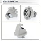 Sun Visor Holder Clip for Volkswagen GTI Jetta Tiguan (2015–2021) No. 5G0857561B Gray