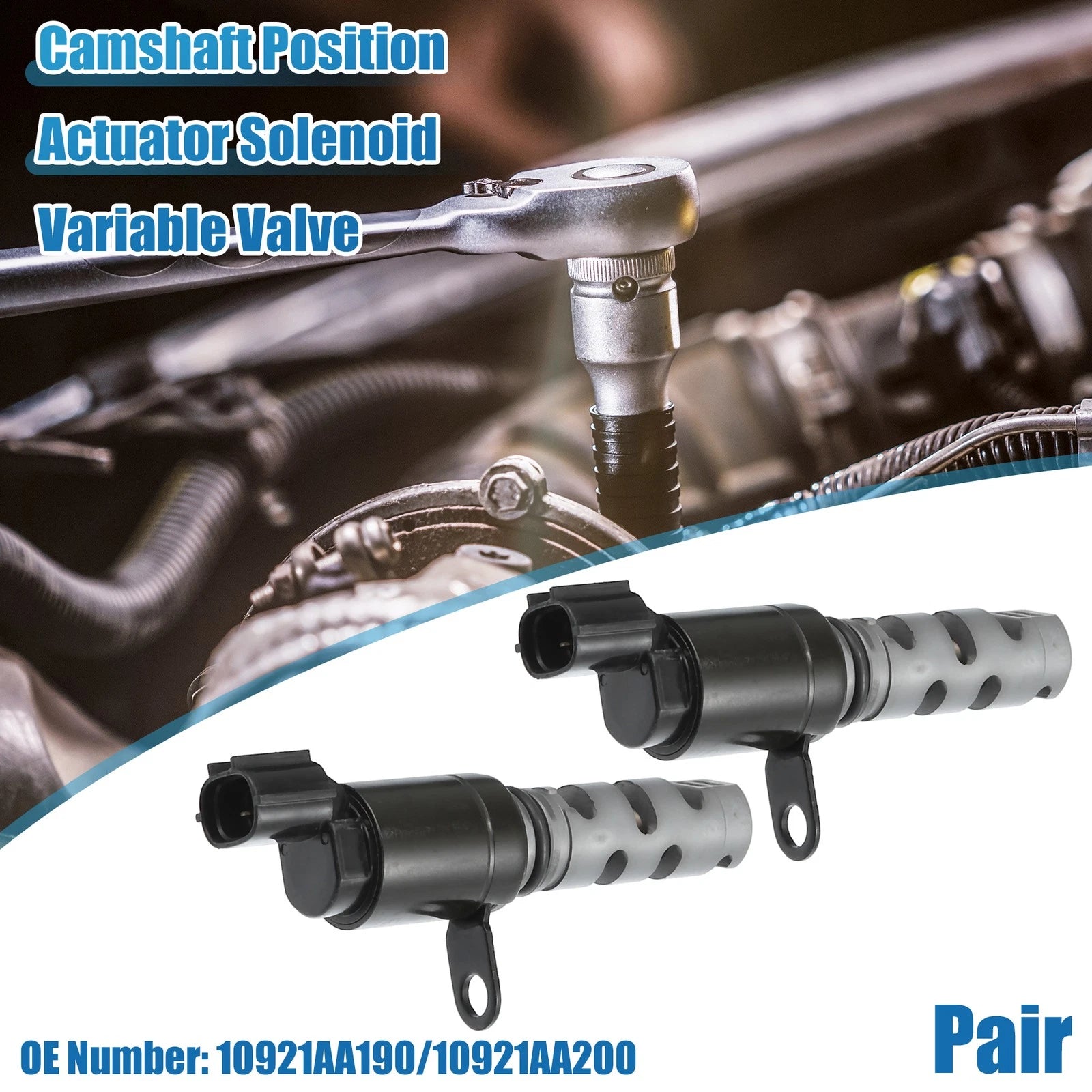 1 Pair Camshaft Position Actuator Solenoid for Subaru Outback (2010–2014)