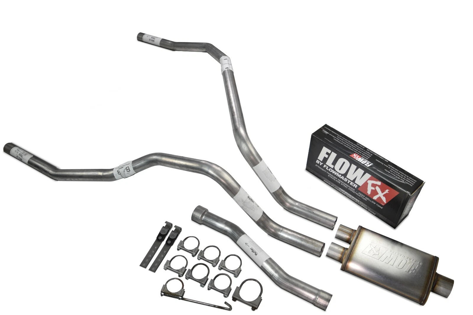Dual Exhaust Muffler for Nissan Titan (2004–2006) 2.5 Inch Flowmaster FX