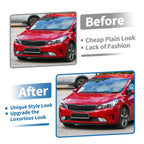 Lower Grille Front Bumper Grille for Kia Forte (2017–2018) 1Pc