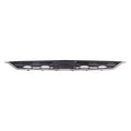 Replacement Black Chrome Plastic Front Upper Grille For 2016-2018 Chevy Malibu
