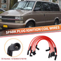 7 Pcs Spark Plug Wire Ignition Coil Cable No. 12192363 for Chevrolet Astro (1996–2005)