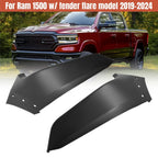 Front Bumper End Filler Panel Cover Set for Dodge Ram 1500 (2019–2024)