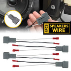 Set of 4 Speaker Wire Adapter Harness Connectors for Mazda B2300/B3000/B4000 (1995–1997)