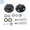 Pair of 5-Bolt on 5 Inch Hubs for Tapered Spindles