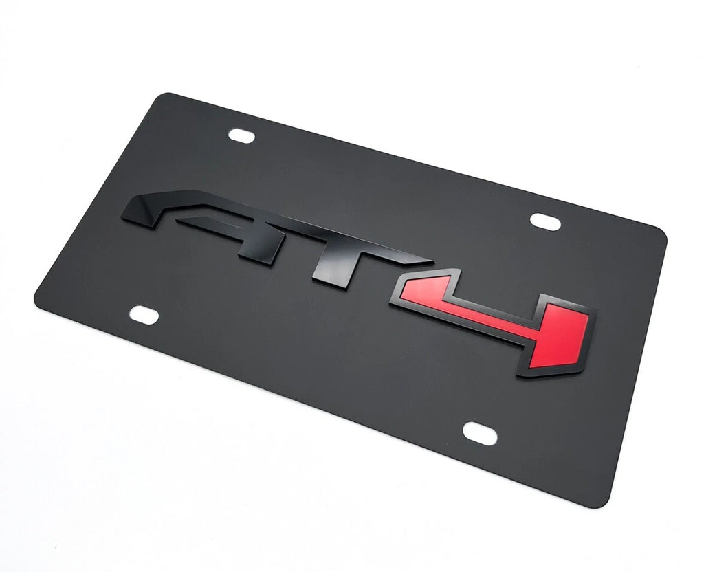 License Plate Frame Replacement for GMC AT4 (2019–2024) Front or Rear