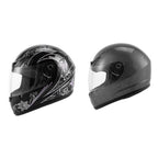 Full Face Motorcycle Helmet for DOT Approved Models (S, M, L, XL)