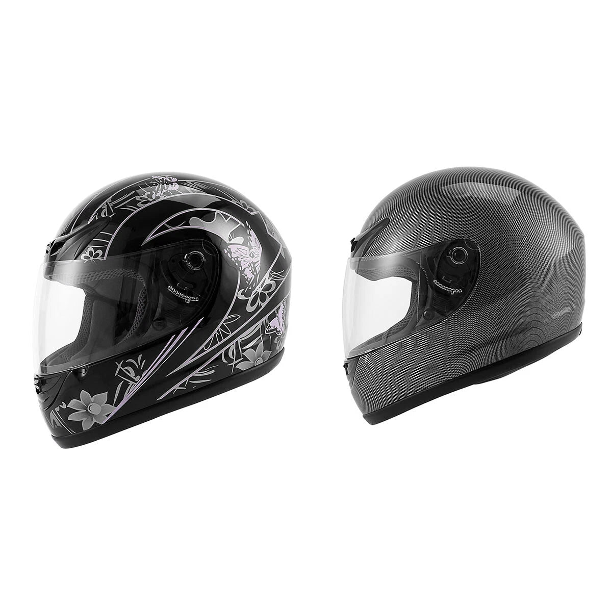 Full Face Motorcycle Helmet for DOT Approved Models (S, M, L, XL)
