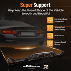 Bumper Kit for BMW 4 Series F32 F33 F36 M-Sport (2014–2020) Rear Diffuser Lip