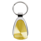 Gold Teardrop Keychain KCGOLD.DOD - Officially Licensed for Dodge