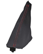 Manual Shift Boot Cover for Dodge Ram 2500 3500 (2003–2012) Carbon Fiber Red Stitch