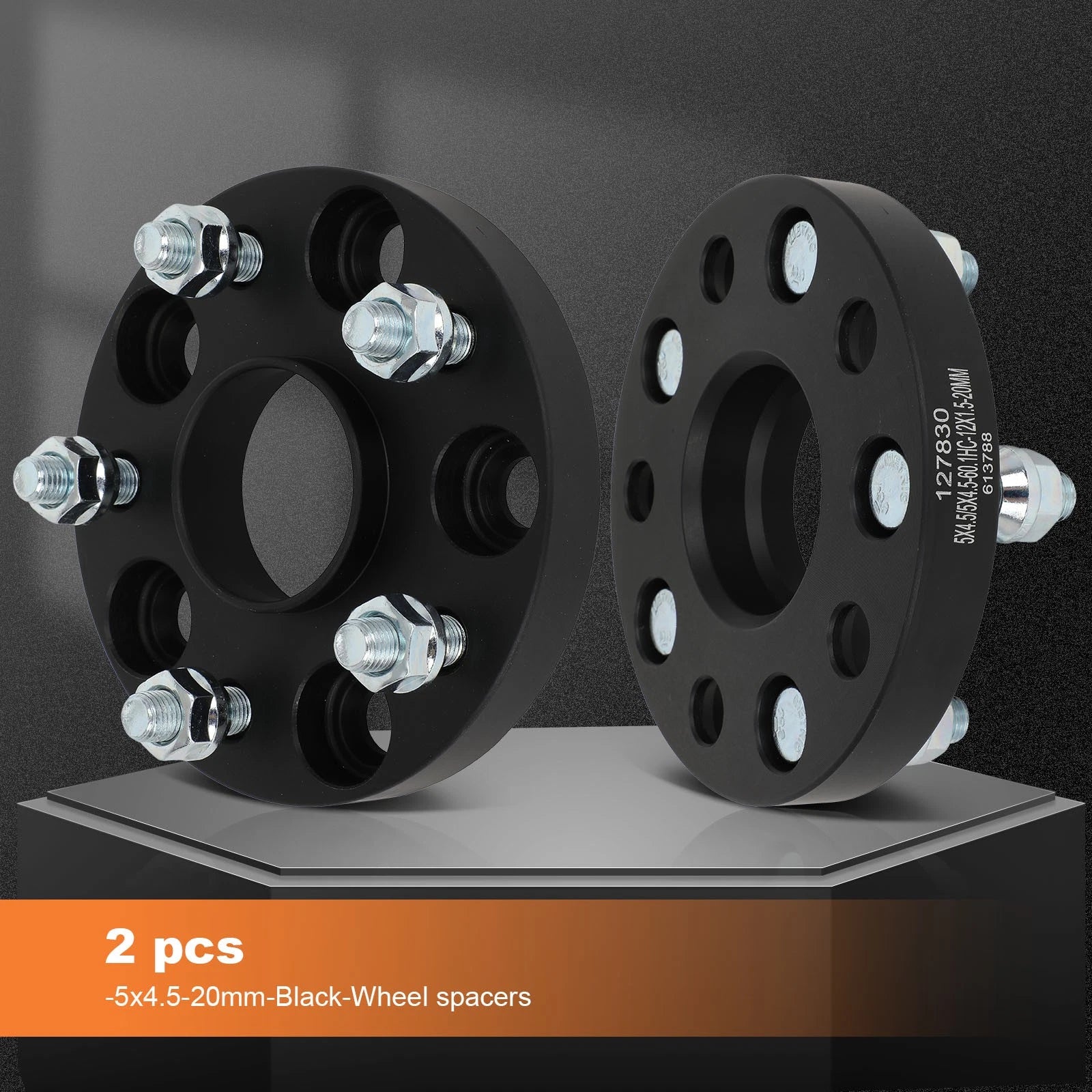 2X 20mm Wheel Spacers 5x4.5 12x1.5 for Toyota Tacoma RAV4 Lexus RX350 IS250 GS F