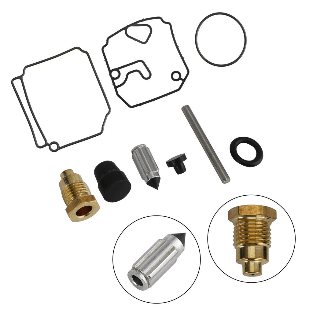 Set of 3 Carburetor Rebuild Kits for Yamaha 75 80 90 HP 2-Stroke (1975–1990) 6H1-W0093-10-00