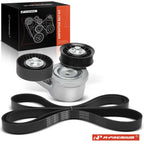 2X Serpentine Belt Drive Component Kit for Jeep Grand Cherokee (2004–2006)