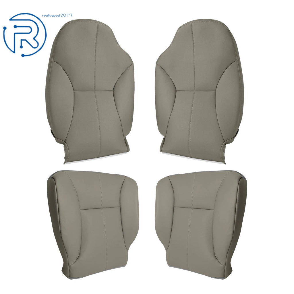 Leather Seat Covers Set for Dodge Ram 1500 2500 3500 (1998–2002) R+L Top & Bottom
