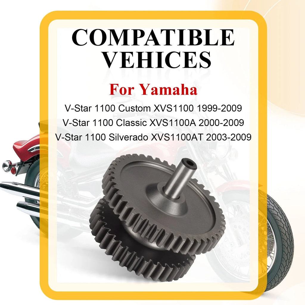 Starter Idler Shaft Gear for Yamaha V-Star 1100 (2002–2010)