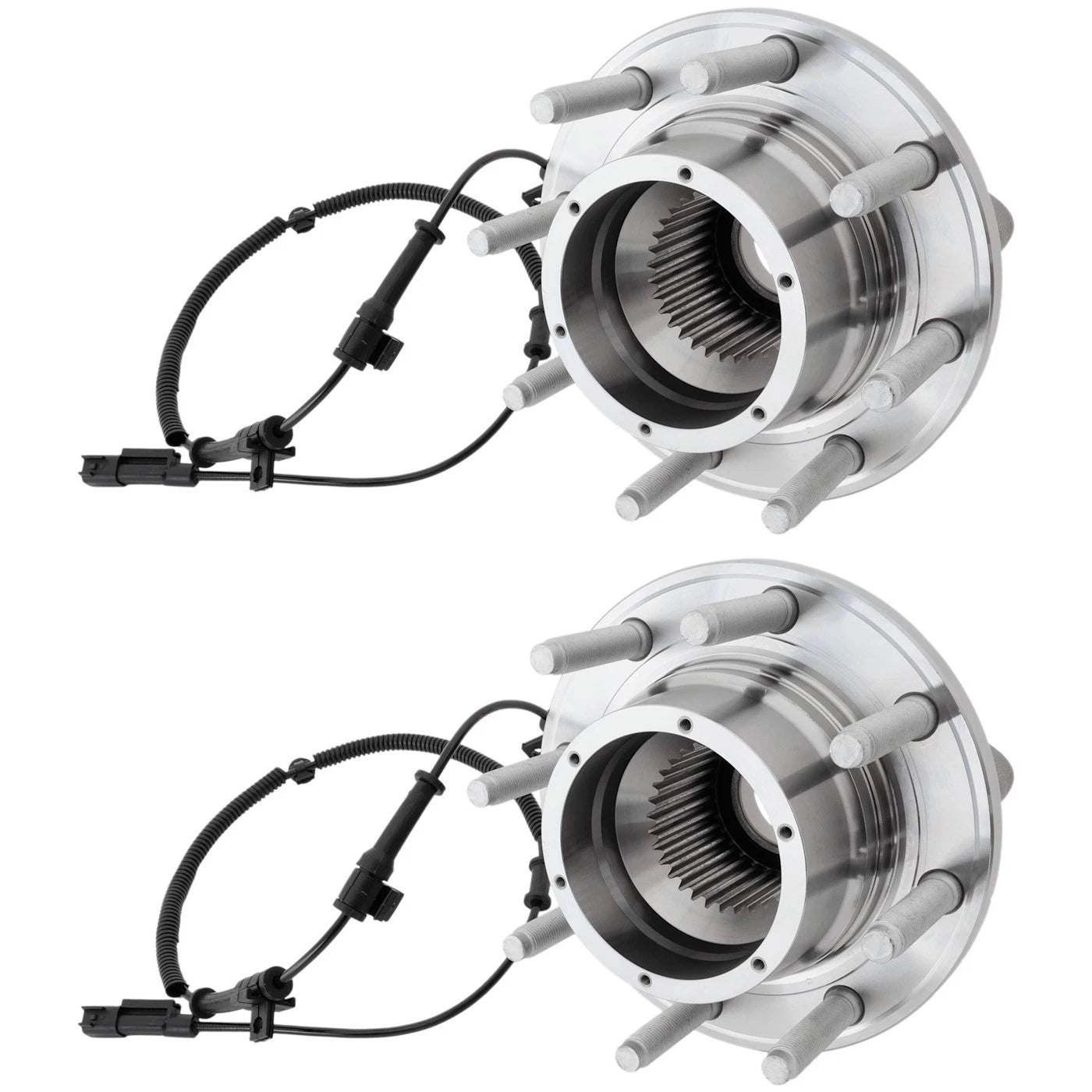 Set of 2 Wheel Hubs for Ford F250 (4WD)