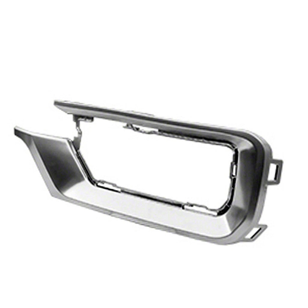 Replacement Satin Plastic Front Driver Side Outer Fog Light Trim for Honda