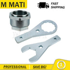 Axle Wrench Tool & Lock Jam Sleeve Nut Bolt for Honda Sportrax 400 (2000–2006)