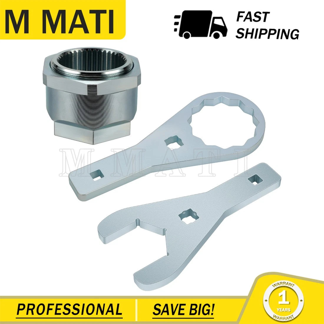 Axle Wrench Tool & Lock Jam Sleeve Nut Bolt for Honda Sportrax 400 (2000–2006)