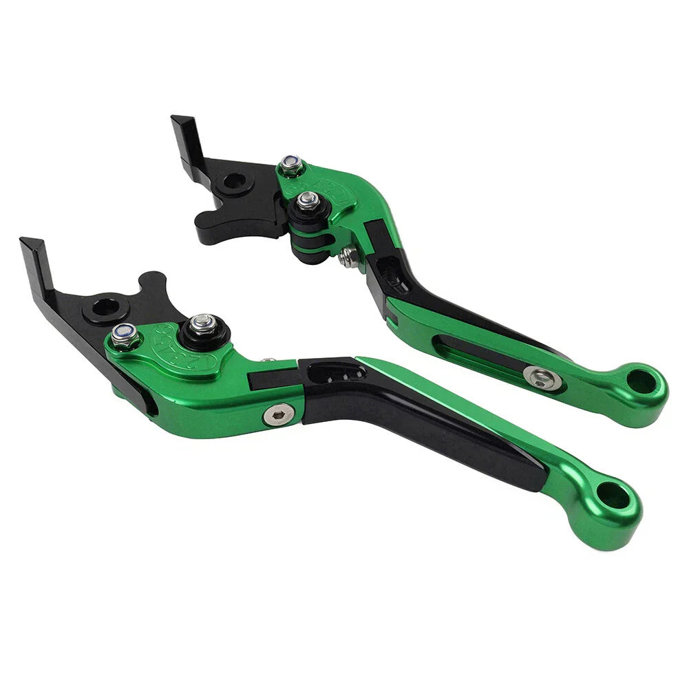 CNC Green Extendable Brake Clutch Levers for Honda CBR1000RR-R/SP (2020-2022)