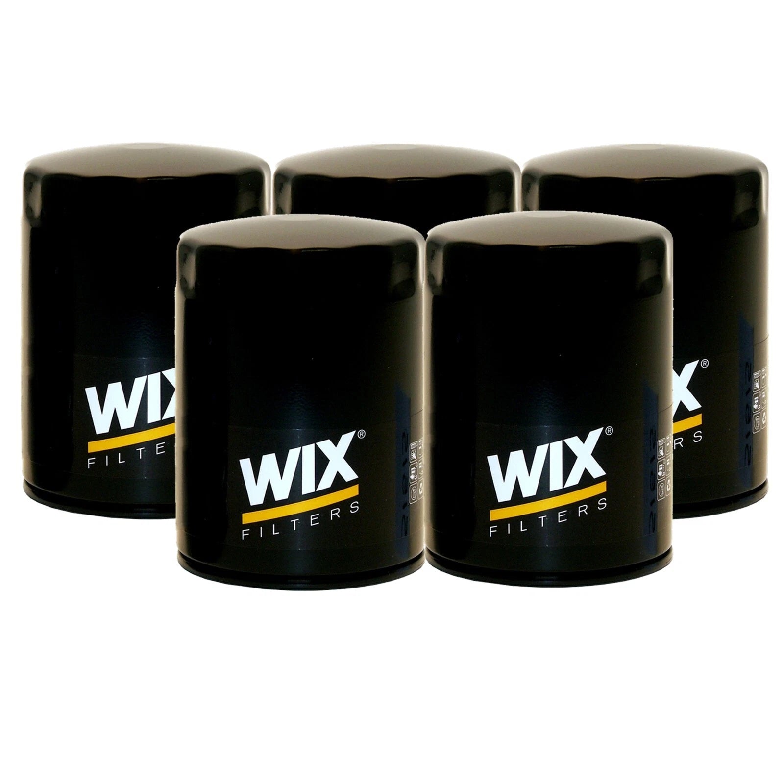 Set of 5 Engine Oil Filters for Audi Chrysler Dodge Ford Jeep Mazda