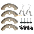Front Brake Shoes & Pins Set for Honda Rancher 350 TRX350FE/FM/TE/TM (2000–2006)