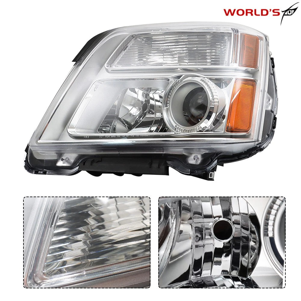 Left Headlight for GMC Terrain SL/SLT/SLE (2010–2015)