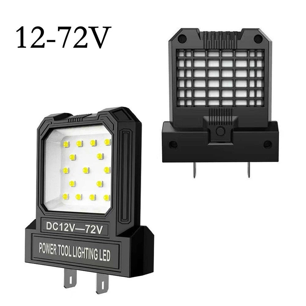 14W LED Work Light for 12V 72V Batteries