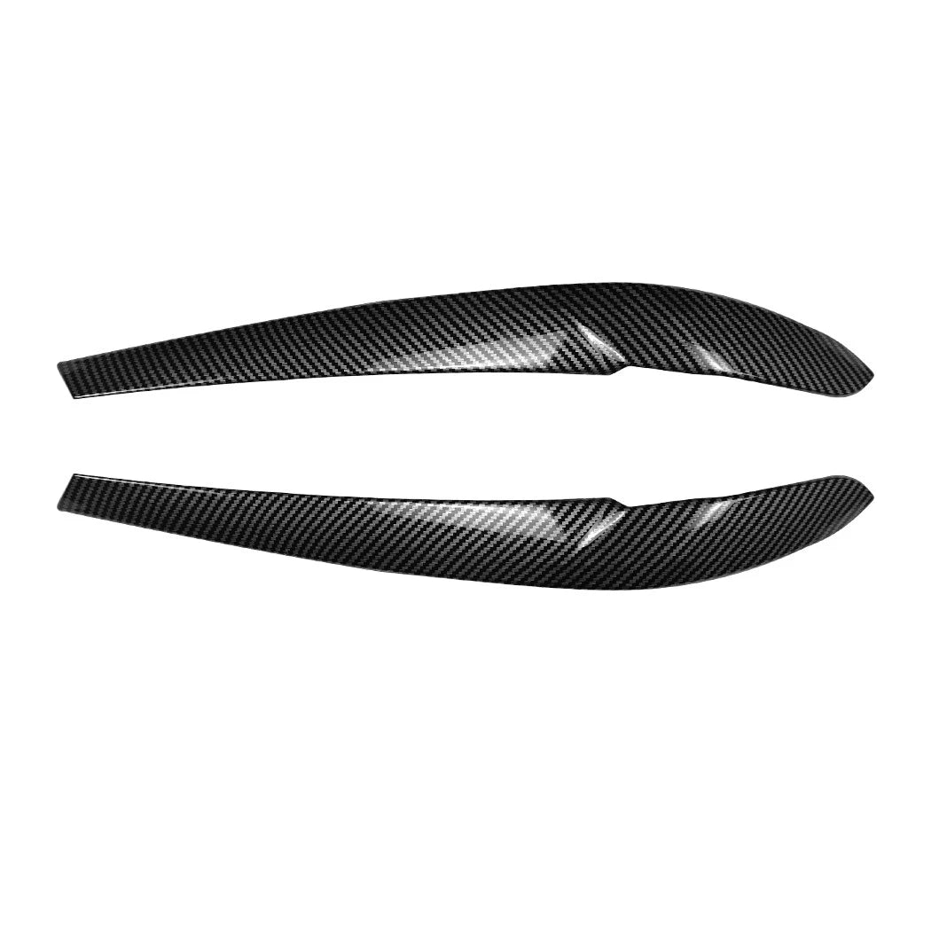 Carbon Look Headlight Eye Lids Covers for BMW X3 F25 (2011–2013)