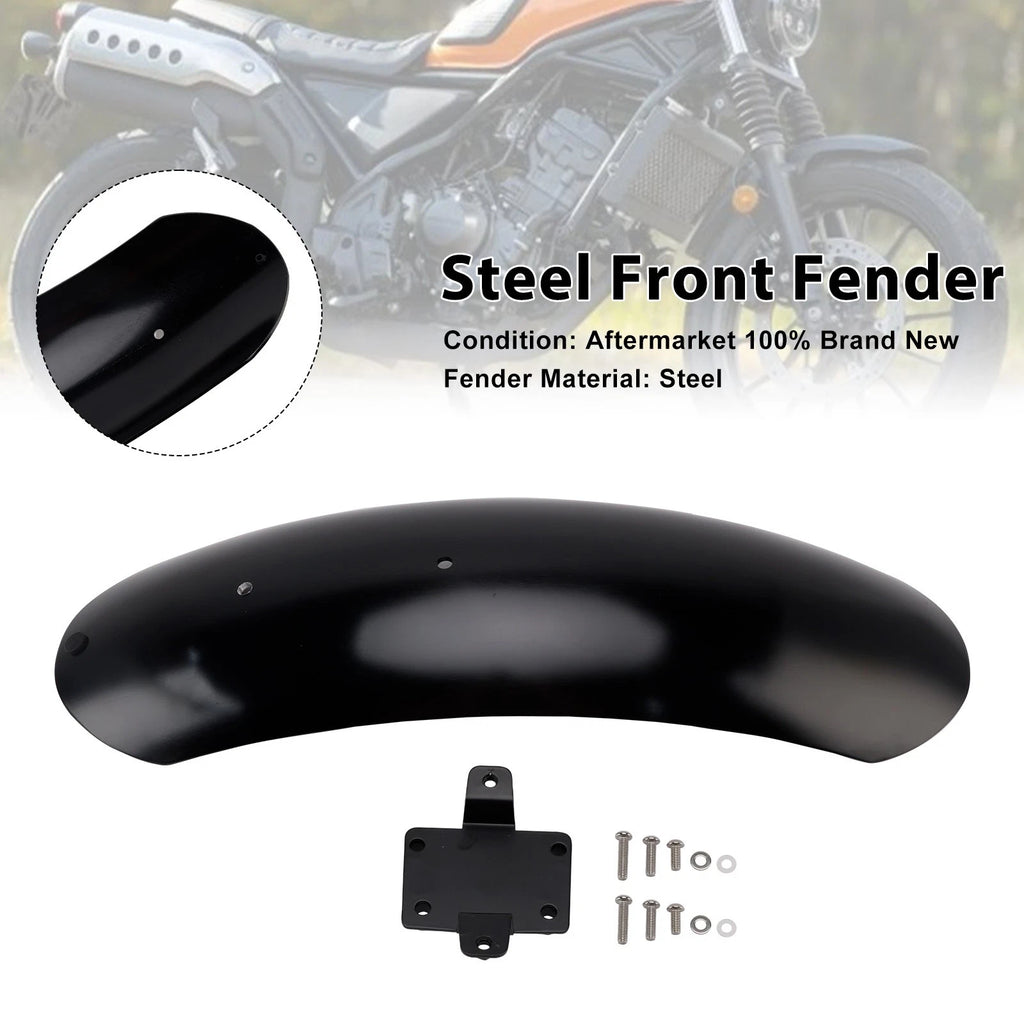 Steel Front Fender Mudguard for Honda CL250 CL300 CL500 SCL500 (2023–2025)