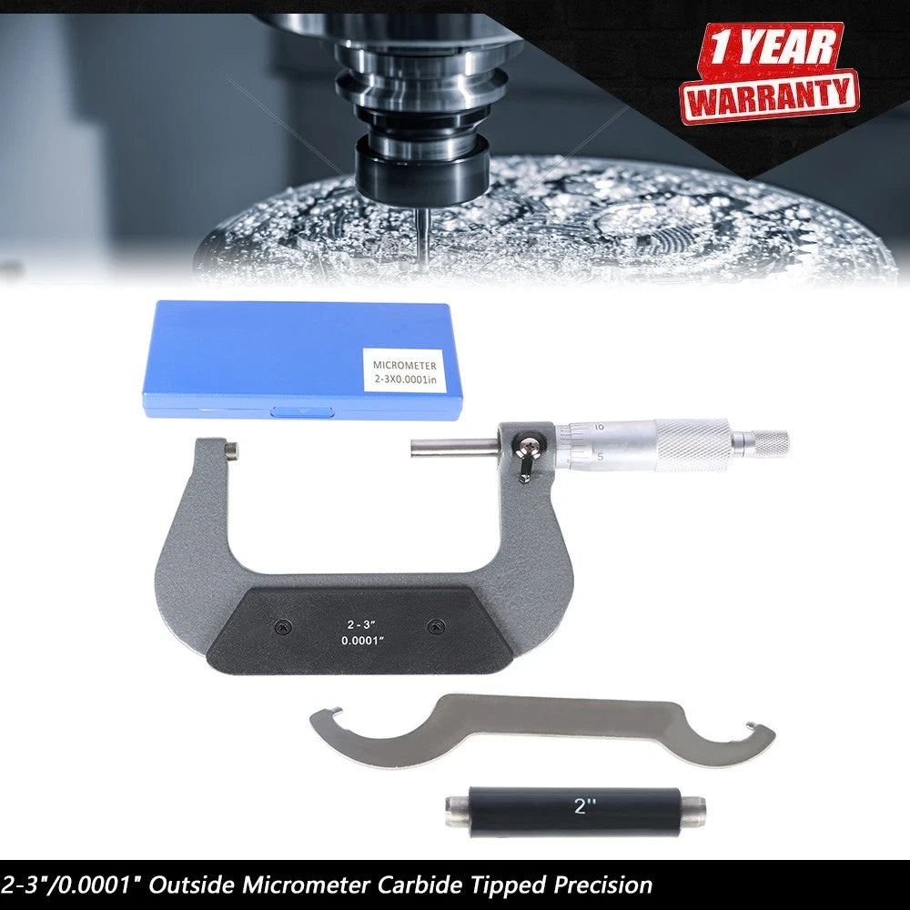 Precision Outside Micrometer for Automotive Measurements (2-3")