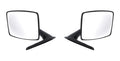 Side Mirrors Black Exterior Pair Rear View for 1967–1979 Ford Pickup