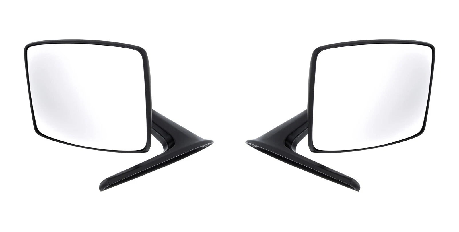 Side Mirrors Black Exterior Pair Rear View for 1967–1979 Ford Pickup