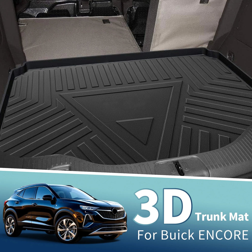 Cargo Liner Rear Trunk Mat for Buick Encore (2013–2022), Chevrolet Trax (2014–2022) TPE