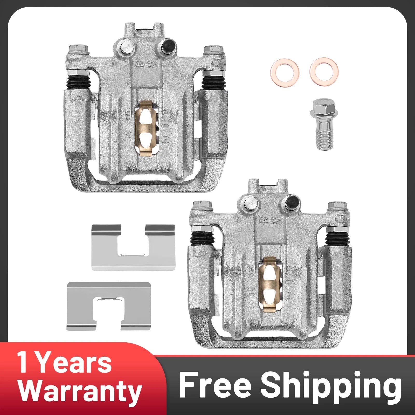 Rear Brake Calipers for Honda Accord Crosstour (2010–2011)