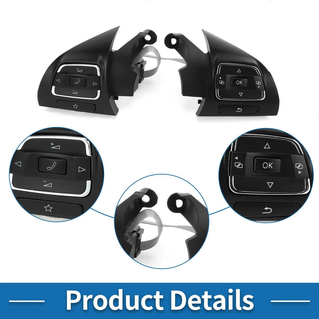 Steering Wheel Control Switch No. 56D959537B for Volkswagen Passat (2011–2015)