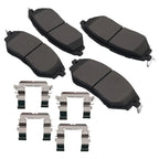 Set of 4 Front Brake Pads Kit for Subaru Legacy (2005–2019) Forester (2014–2018) D1078